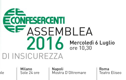 Assemblea nazionale di Confesercenti: incertezza in crescita per quasi un italiano su due
