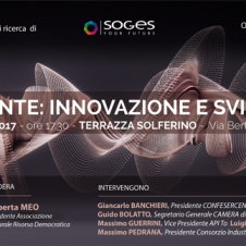 Giancarlo Banchieri, presidente della Confesercenti, relatore al convegno “Piemonte: innovazione e sviluppo” (martedì 16 maggio)