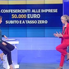 La presidente di Confesercenti, Patrizia De Luise, ospite a UnoMattina: ecco il video