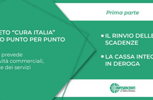DECRETO CURAITALIA / 1 – Scadenze, ecco quali sono state rinviate e a quando. Cassa integrazione in deroga anche per le imprese al di sotto dei 5 dipendenti