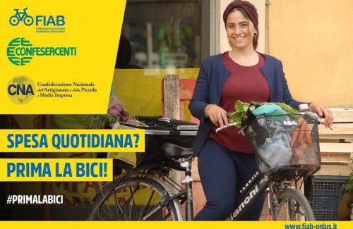 Spesa quotidiana? Prima la bici! Al via la campagna di Confesercenti, Fiab e Cna. Patrizia De Luise: “La rete dei negozi e delle attività urbane offre il contesto ideale per incentivare lo shopping in bicicletta”