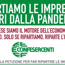 Confesercenti, al via l’iniziativa “Portiamo le imprese fuori dalla pandemia”. Firma anche tu la nostra petizione!