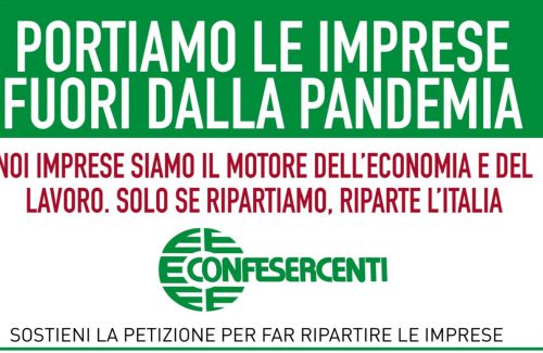 Confesercenti, al via l’iniziativa “Portiamo le imprese fuori dalla pandemia”. Firma anche tu la nostra petizione!