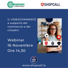 Hai un negozio? Con Shopcall abbatti le distanze: mostra i tuoi prodotti in videocommerce, consiglia i tuoi clienti e vendi ovunque e quando vuoi. Martedì prossimo, 16 novembre, alle 14.30 il webinar di presentazione organizzato da Confesercenti