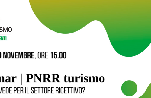 “Pnrr turismo, che cosa prevede per il settore ricettivo?” Lunedì 29 novembre alle 15 il webinar organizzato da Assoturismo-Confesercenti: ecco il link per partecipare