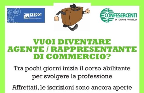 Agenti / rappresentanti di commercio, il corso abilitante parte martedì 15 ottobre: al Cescot-Confesercenti tutte le informazioni e l’iscrizione