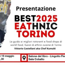 Al Salone del libro “Best Eathnic 2025”, la guida ai migliori ristoranti e foodshops etnici della città: appuntamento lunedì 19 maggio alle 11:30 nella Sala Cobalto (Padiglione 2)